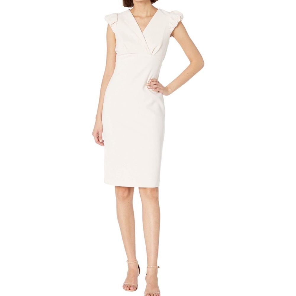 Calvin Klein puff sleeve dress